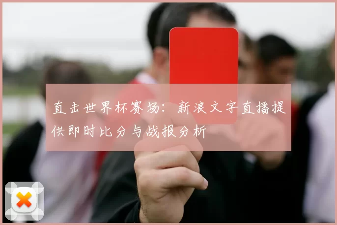 直击世界杯赛场:新浪文字直播提供即时比分与战报分析