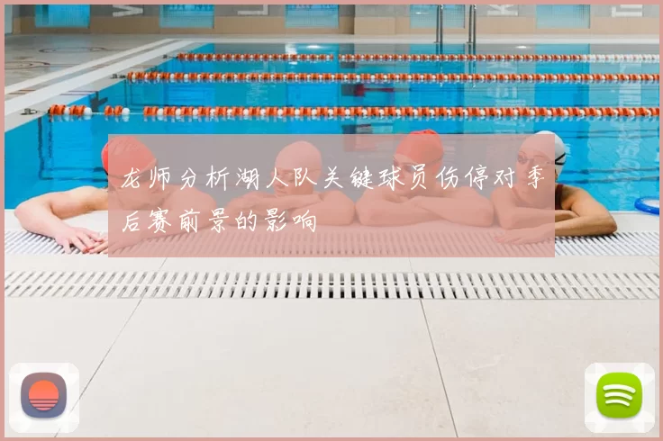 龙师分析湖人队关键球员伤停对季后赛前景的影响